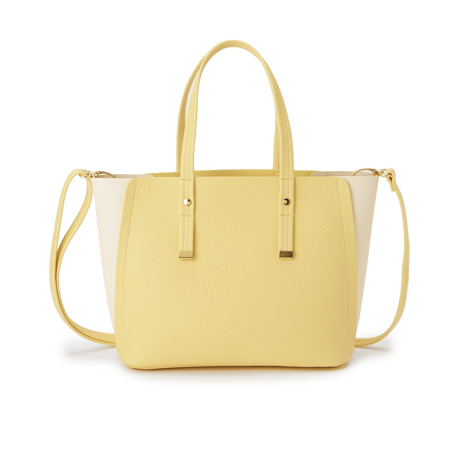 SHOO･LA･RUE「【軽量/2WAY】コーデのアクセントになる　配色トートバッグ」|トートバッグ|