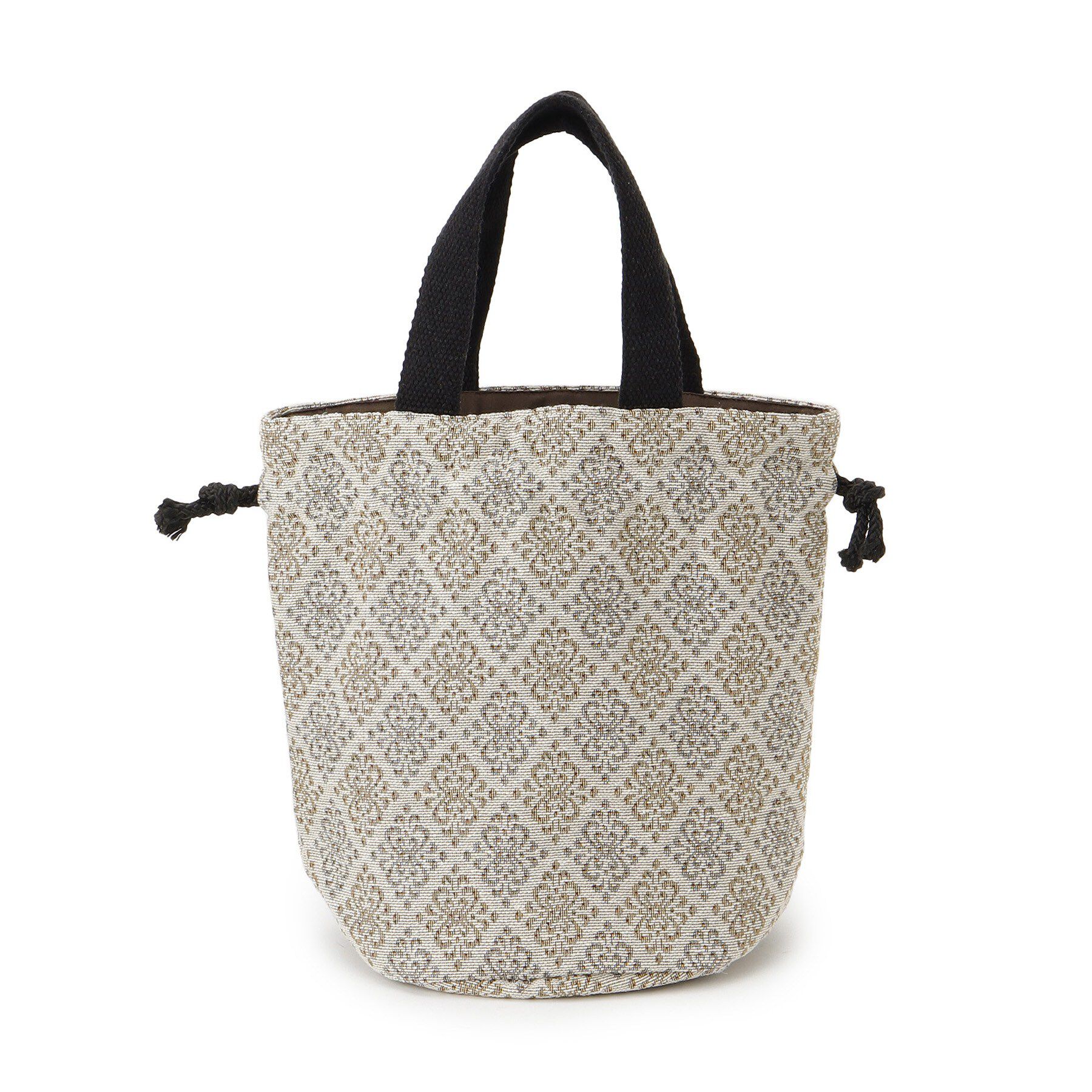 SHOO･LA･RUE「【インド製】ジャカード巾着バッグ」|トートバッグ|