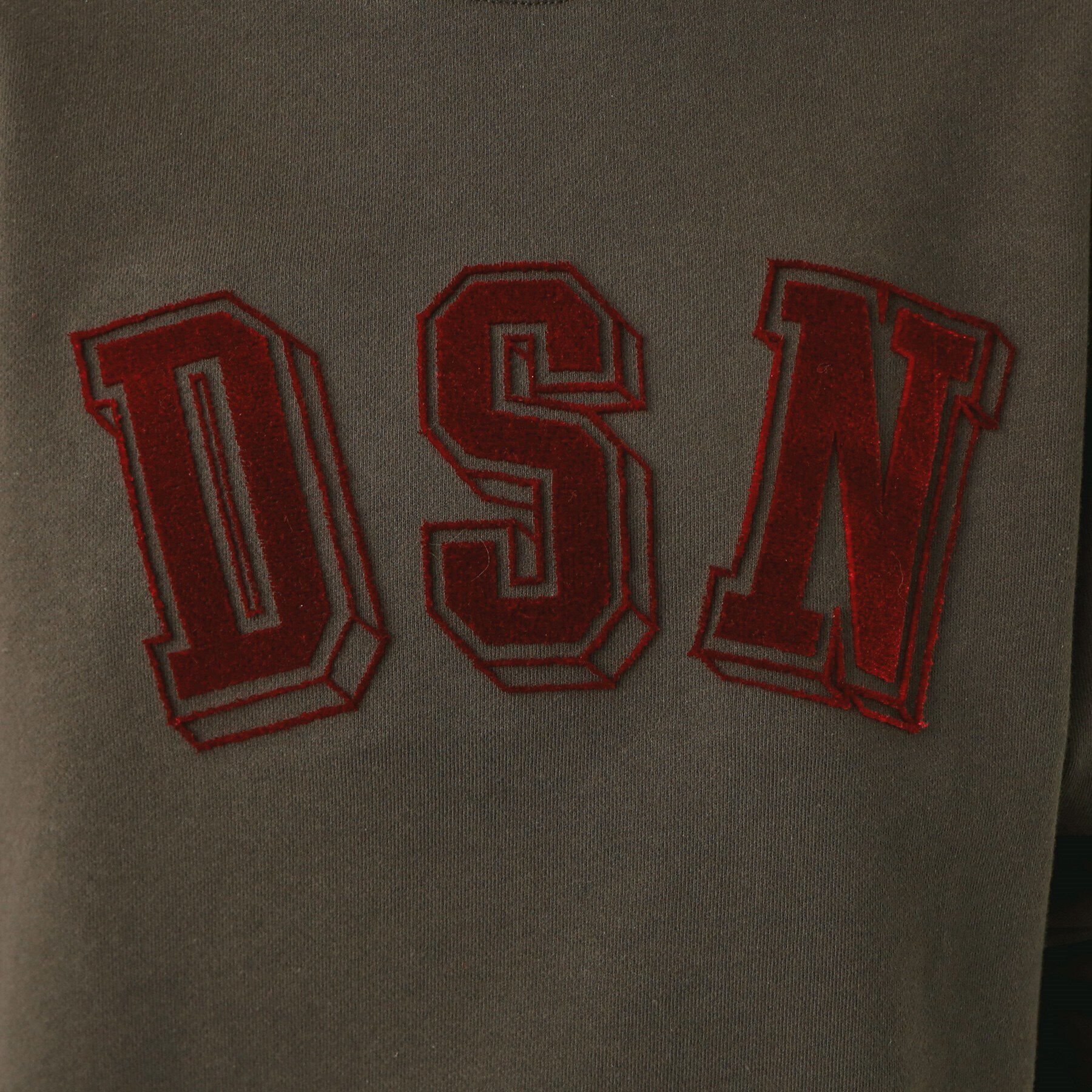 Dessin「【ユニセックス・洗える・セットアップ可能】タフティングロゴスウェット」|パーカー|