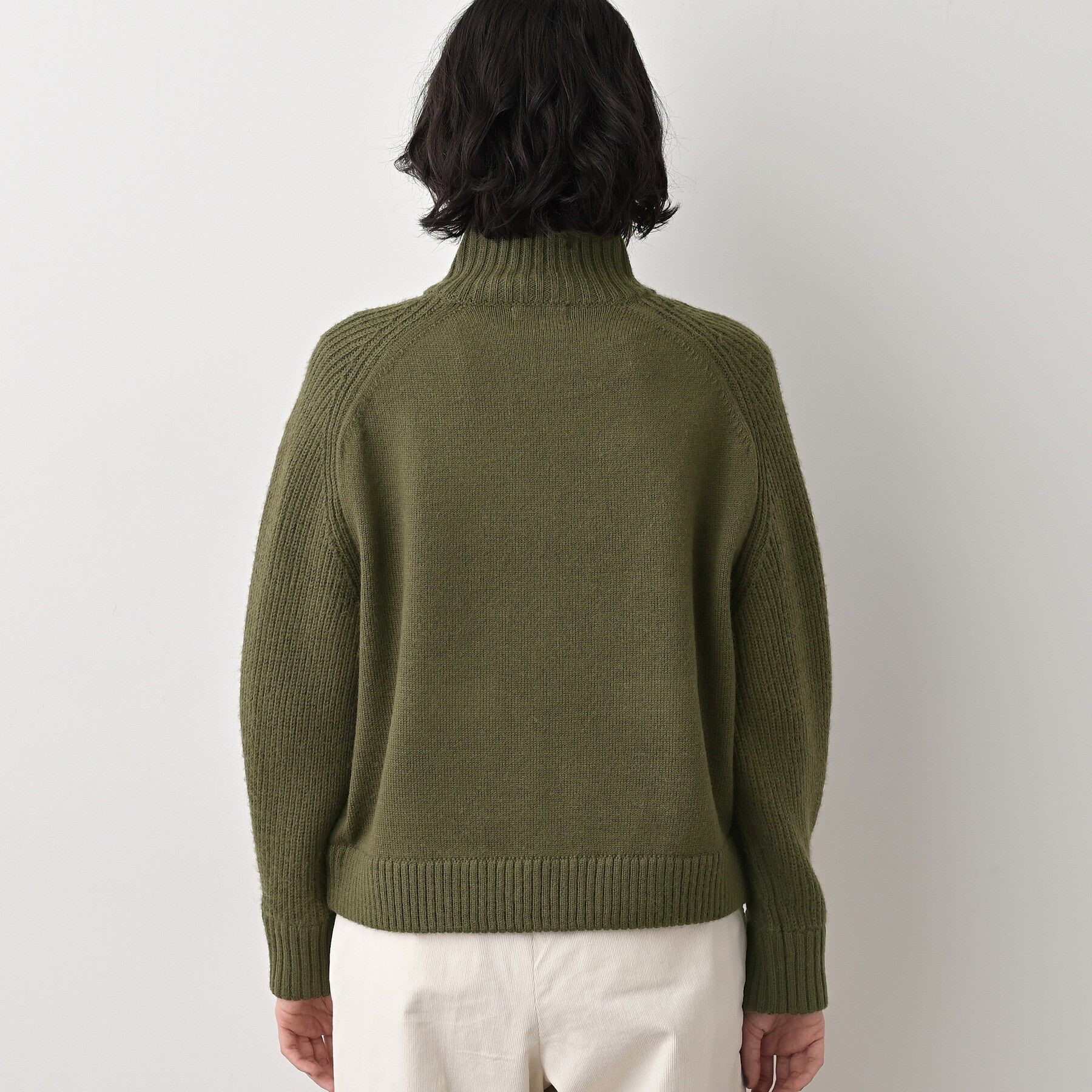 Dessin「【洗える】異素材ミックスジップブルゾン」|ブルゾン・スタジャン|