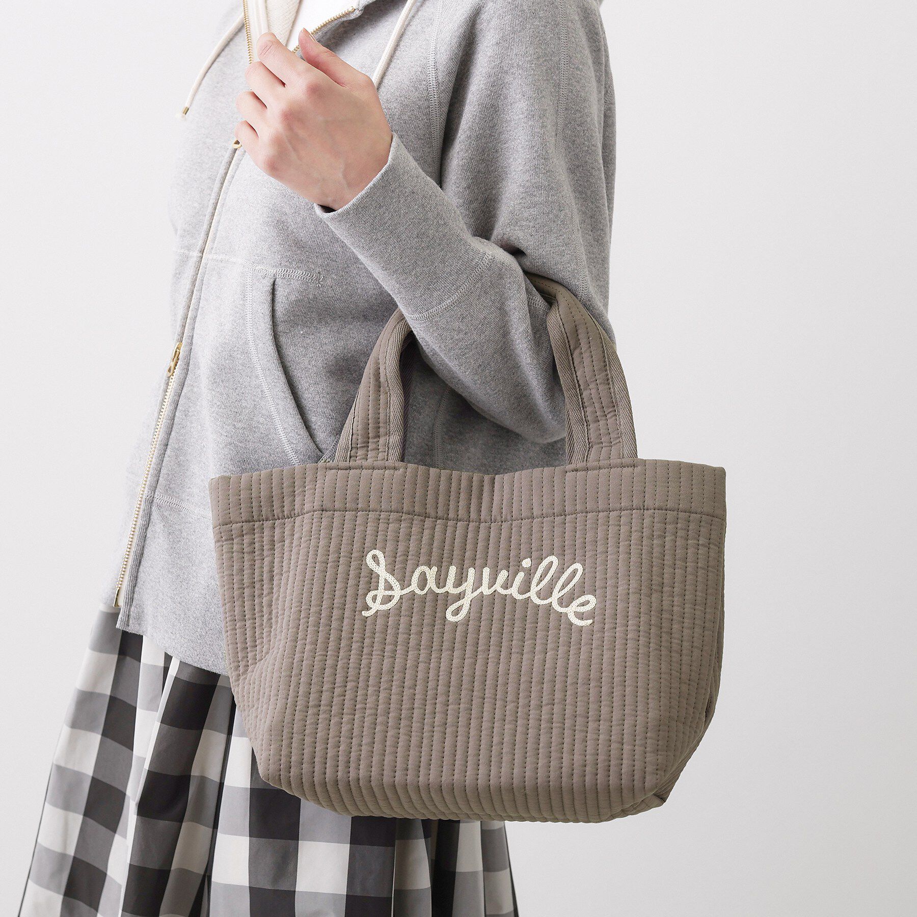 Dessin「【軽量】ヌビトートバッグ」|トートバッグ|チャコールグレー(0