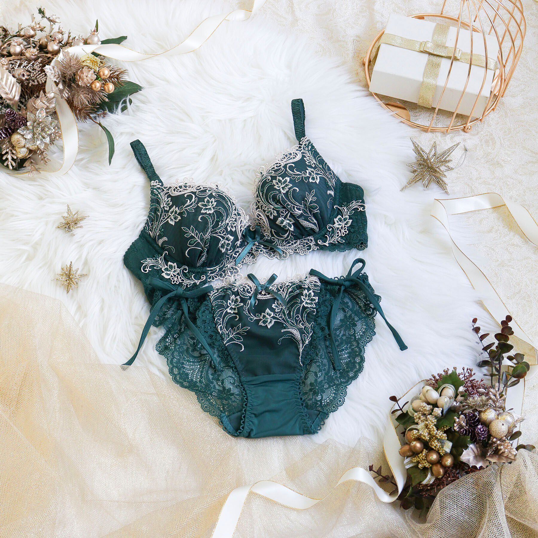 Risa Magli「アンシェラ リボンショーツ」|インナー|