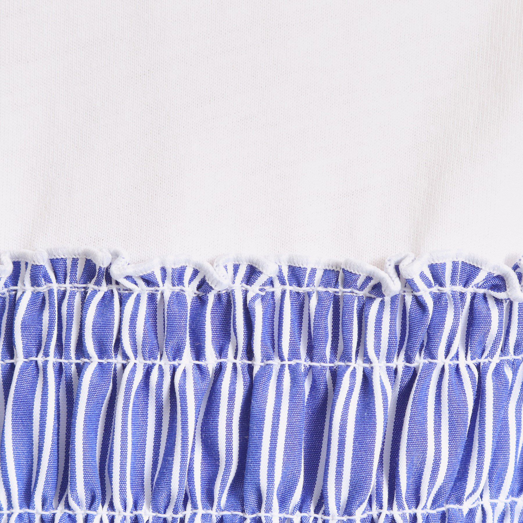 ITS&rsquo;DEMO「【手洗い可】ストライプビスチェ風トップス」|Tシャツ・カットソー|