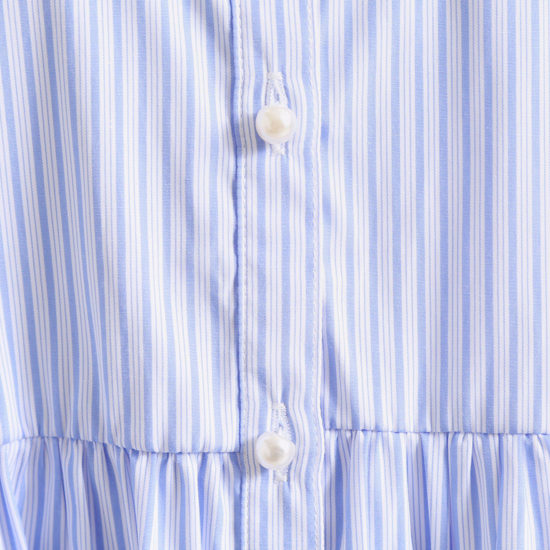 ITS&rsquo;DEMO「【接触冷感／手洗い可】ストライプペプラムブラウス」|シャツ・ブラウス|