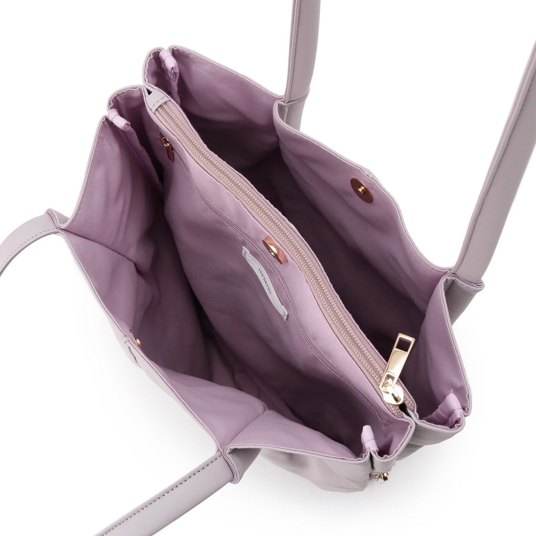 ITS&rsquo;DEMO「【A4対応】三層タックトート」|トートバッグ|