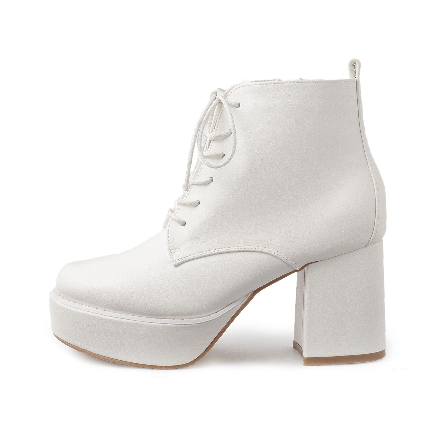 csT&P「厚底レースアップブーツ」|ショートブーツ|