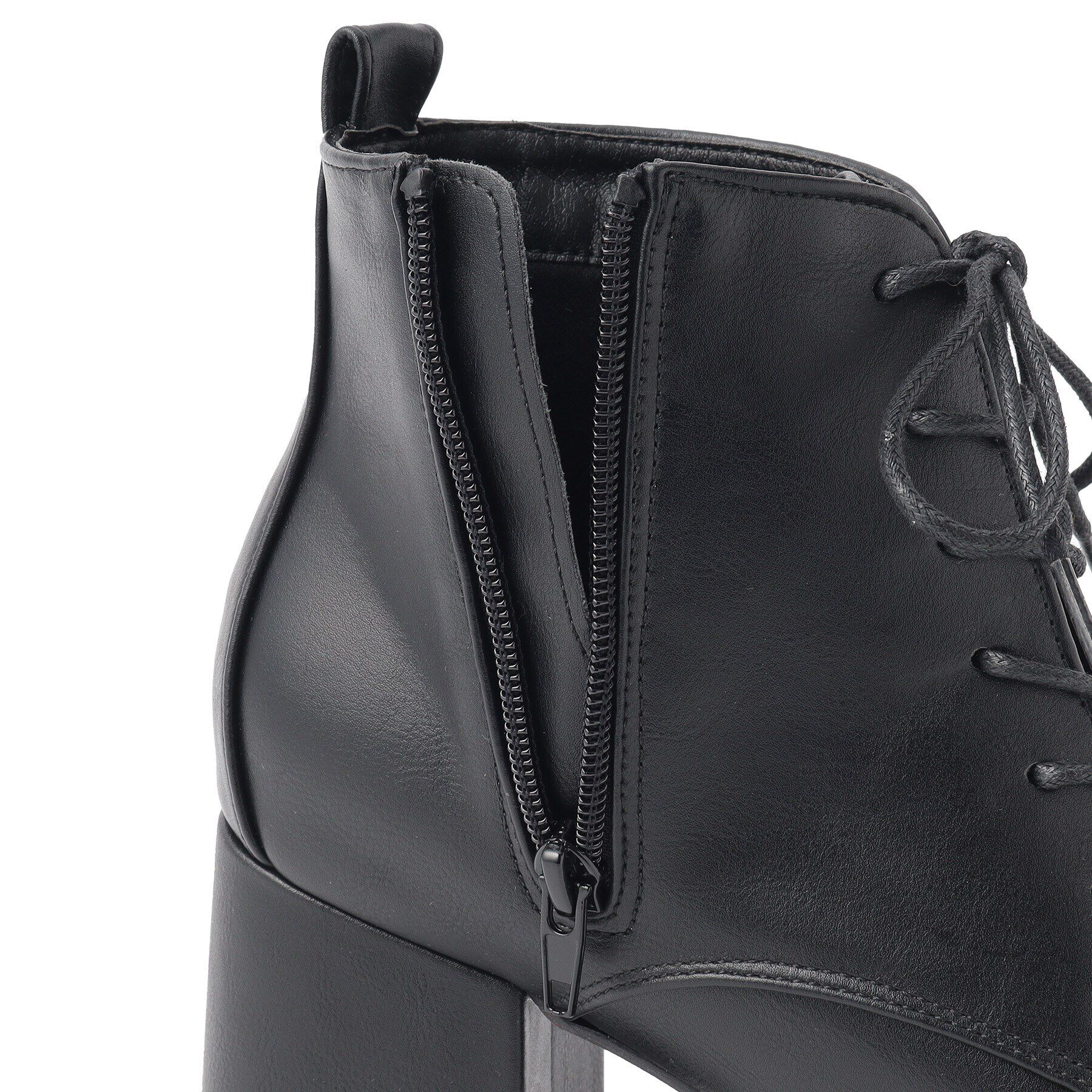 csT&P「厚底レースアップブーツ」|ショートブーツ|