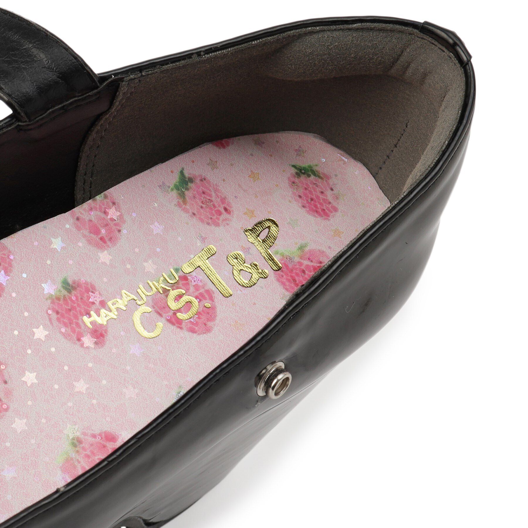 csT&P「キラキラハートバックルらくちんウエッジ厚底パンプス」|パンプス|