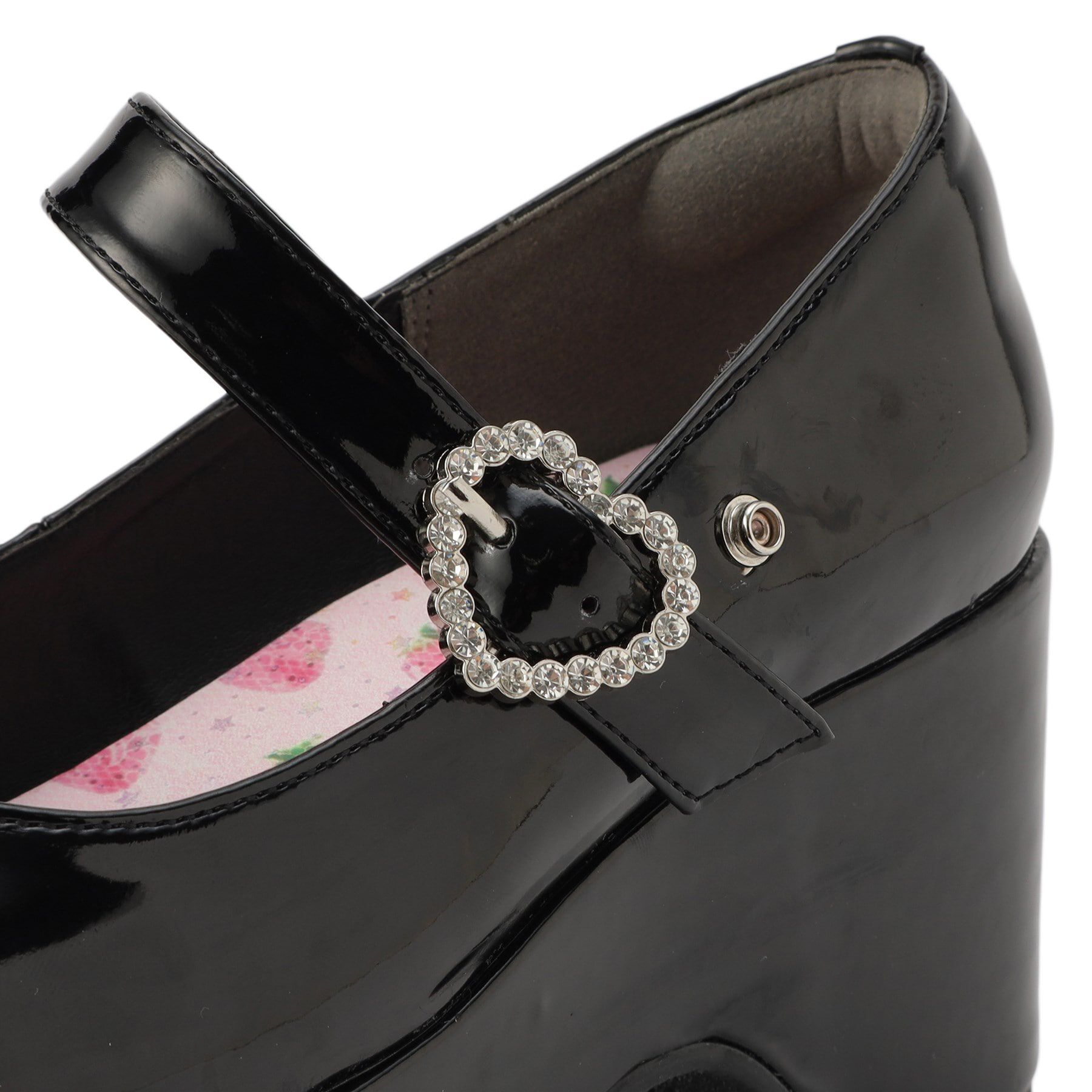 csT&P「キラキラハートバックルらくちんウエッジ厚底パンプス」|パンプス|