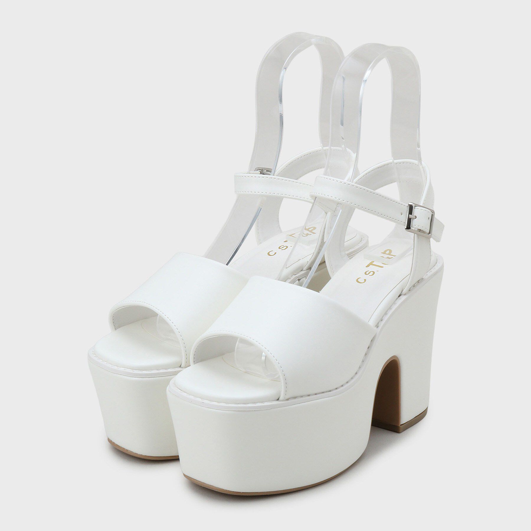 csT&P「厚底プレーンサンダル」|サンダル|