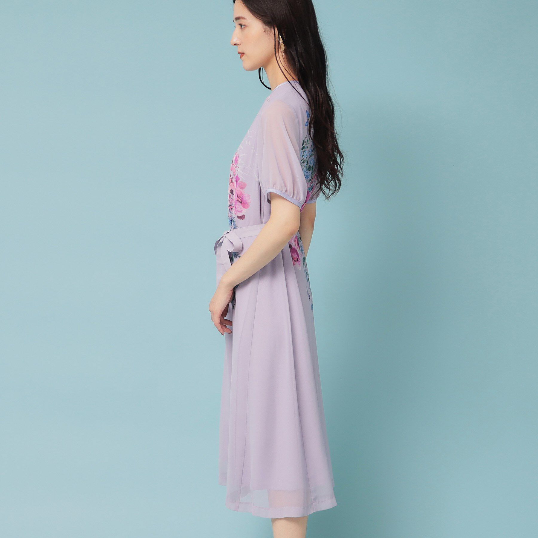 SunaUna「【co creation and yours／SS～L】パネル柄ワンピース」|ワンピース|