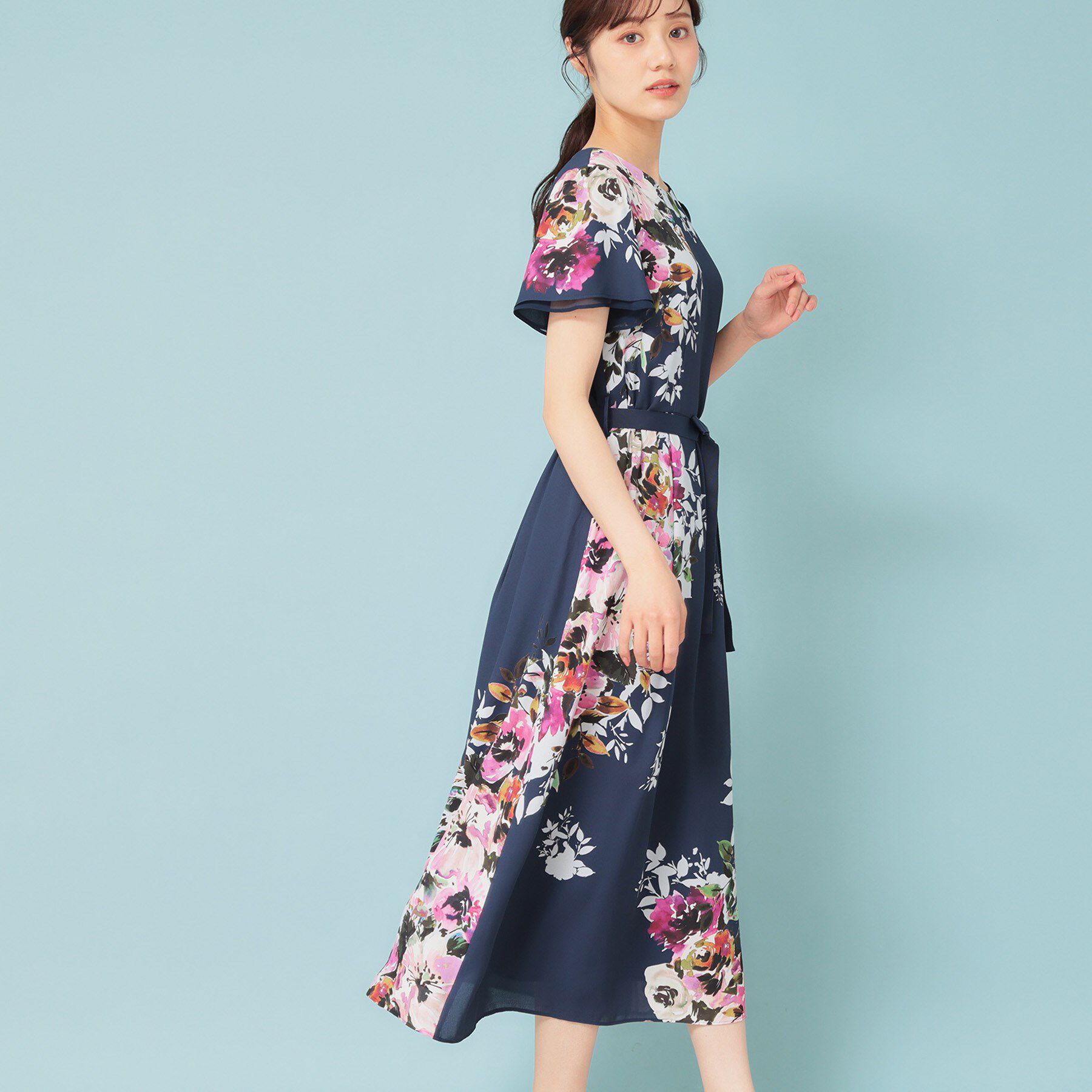 SunaUna「【&yours project】パネル柄ワンピース」|ワンピース|