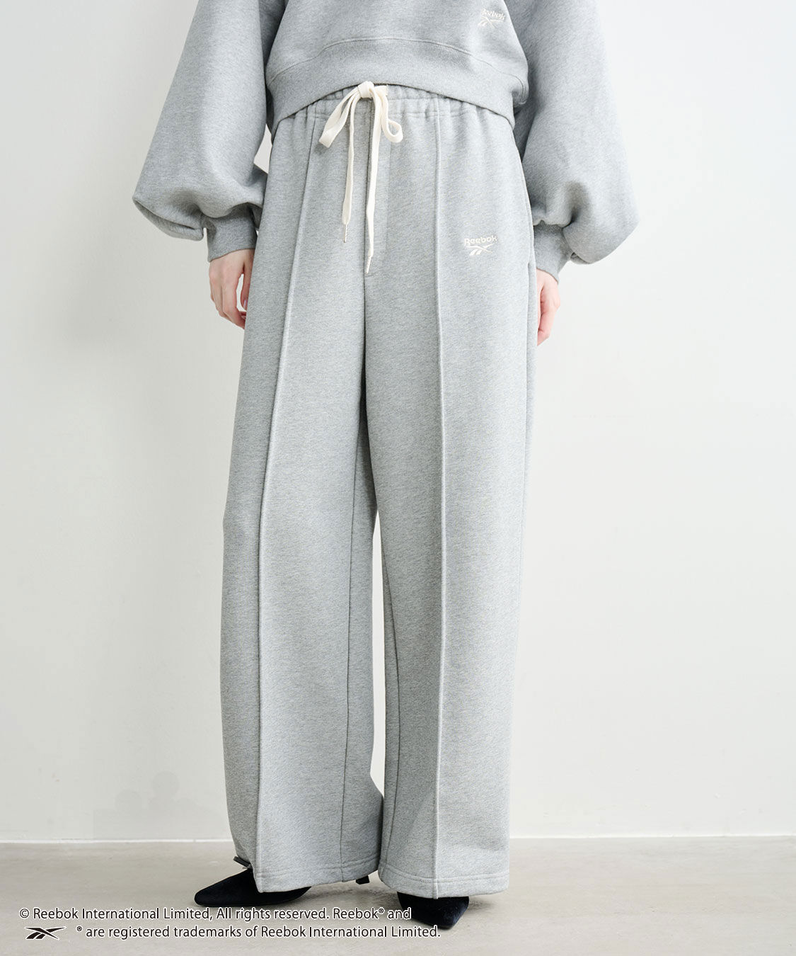 COCO DEAL「《COCO DEAL/Reebok》スウェットワイドパンツ」|その他|