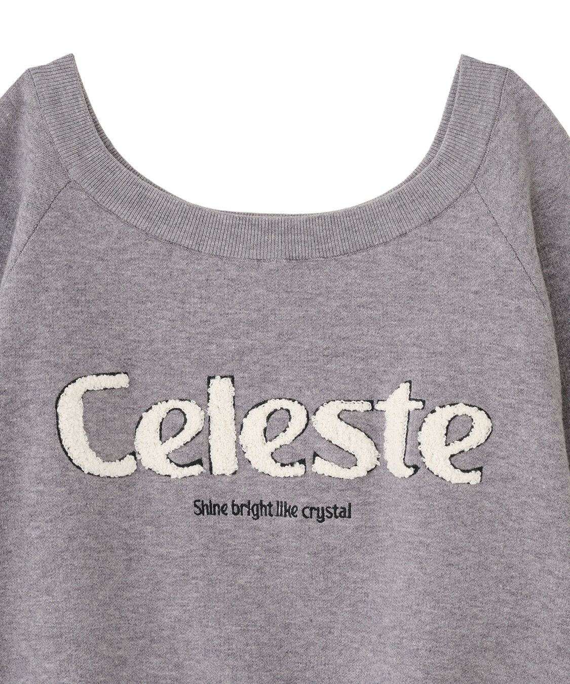 COCO DEAL「スウェットライクロゴニット」|ニット・セーター|