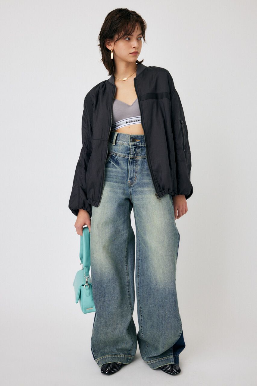 MOUSSY「BOMBER LIGHT ジャケット」|ブルゾン・スタジャン|