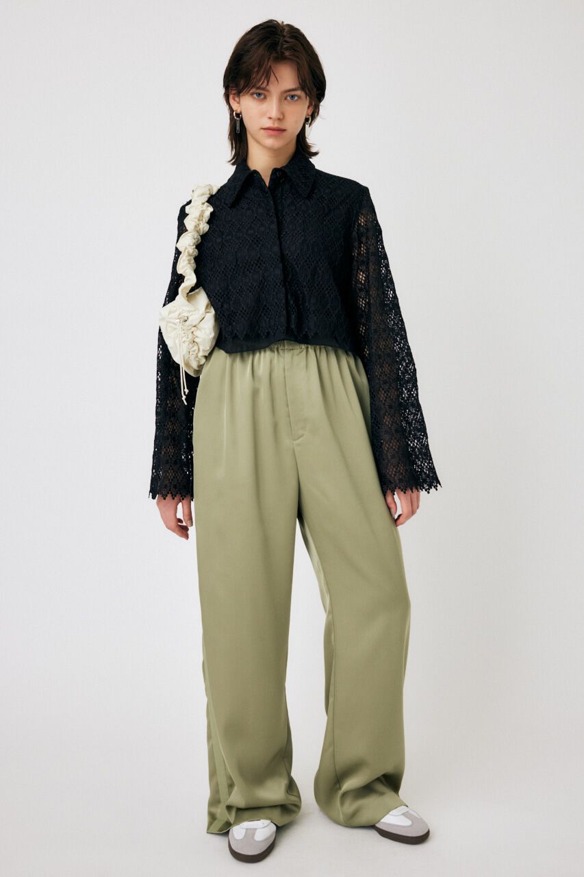 MOUSSY「SATIN  LINE パンツ」|その他|