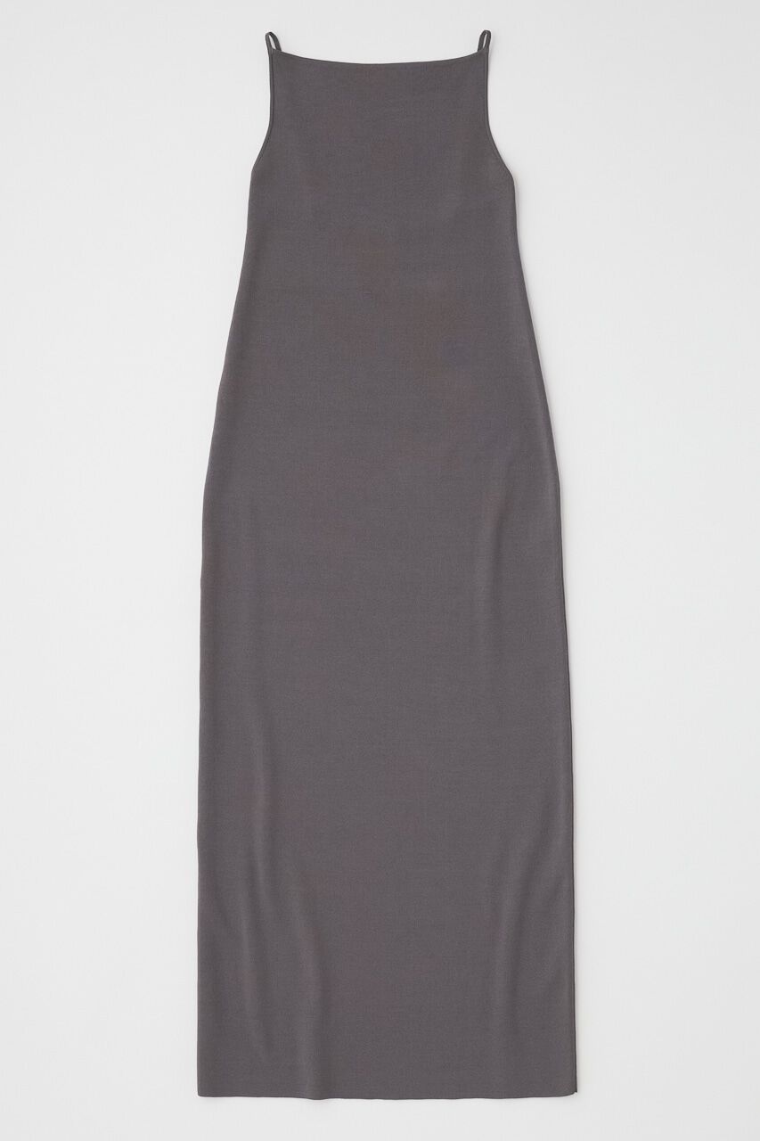 MOUSSY「BACKLESS ニットドレス」|ワンピース|C.GRY
