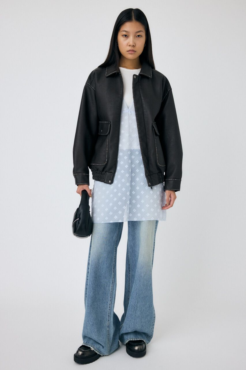 MOUSSY「FLOWER MOTIF シアーミニドレス」|ワンピース|