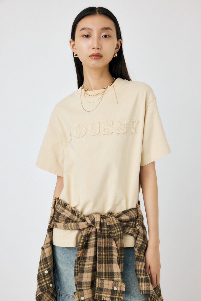 MOUSSY「WASHED PATCH MOUSSY Ｔシャツ」|Tシャツ・カットソー|