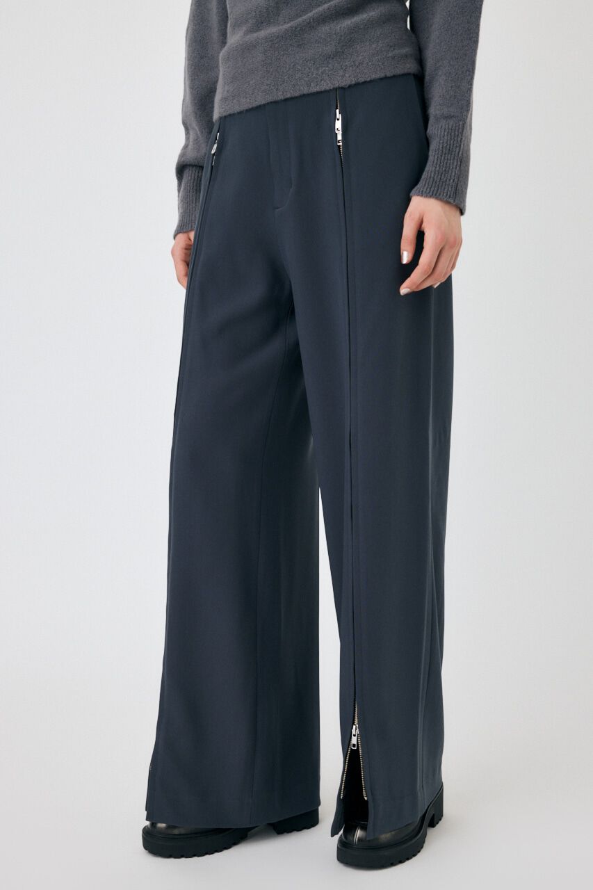 MOUSSY「ZIP UP WIDE トラウザーズ」|その他|