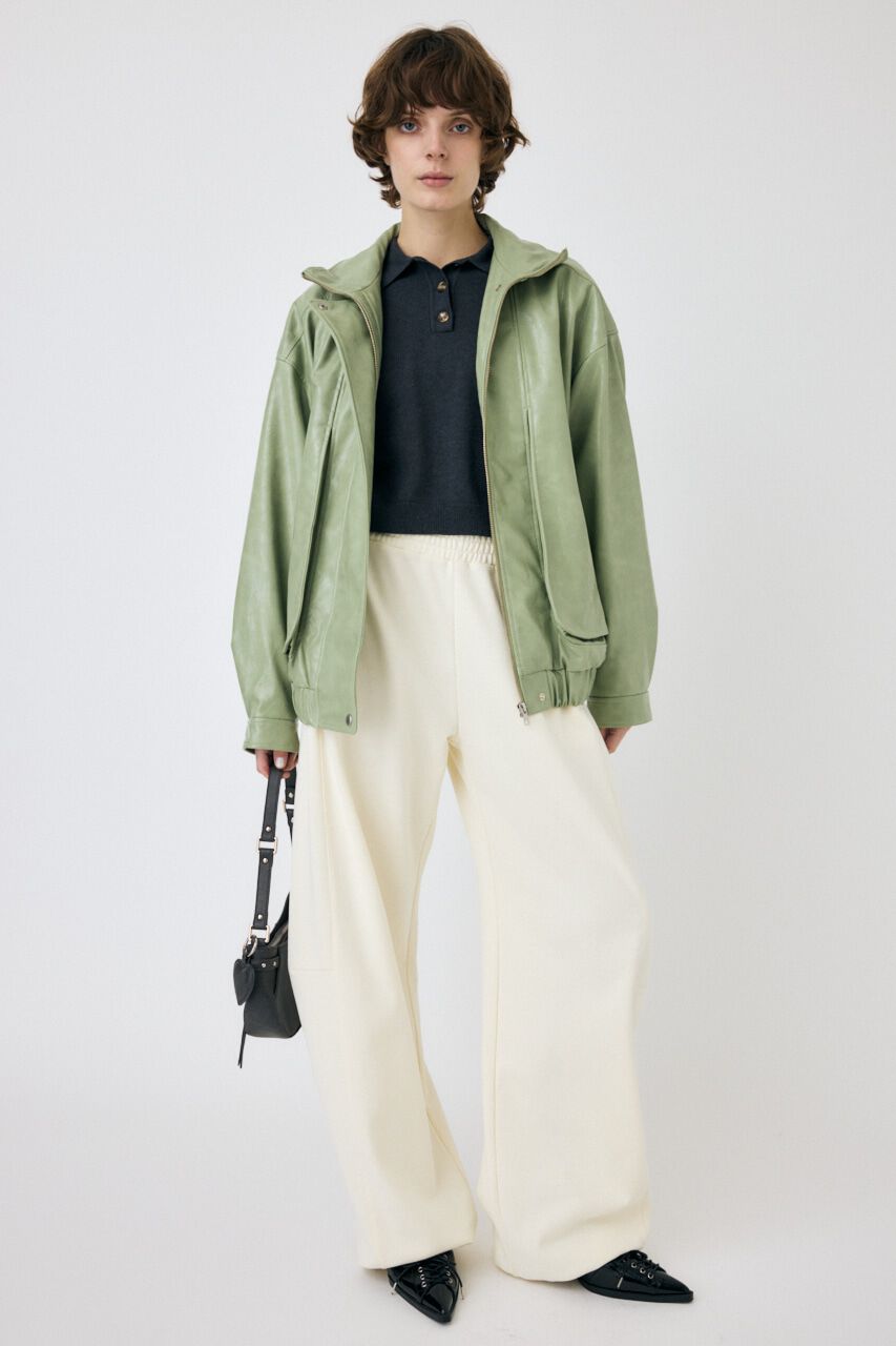 MOUSSY「BOXY KNIT ポロ」|ニット・セーター|