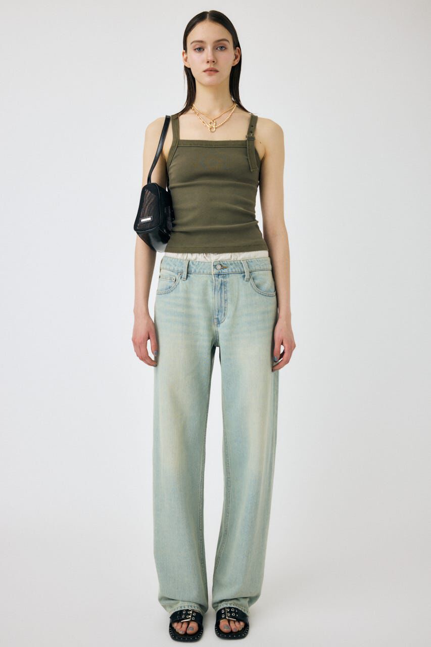 MOUSSY「FADED BELT タンク」|タンクトップ|