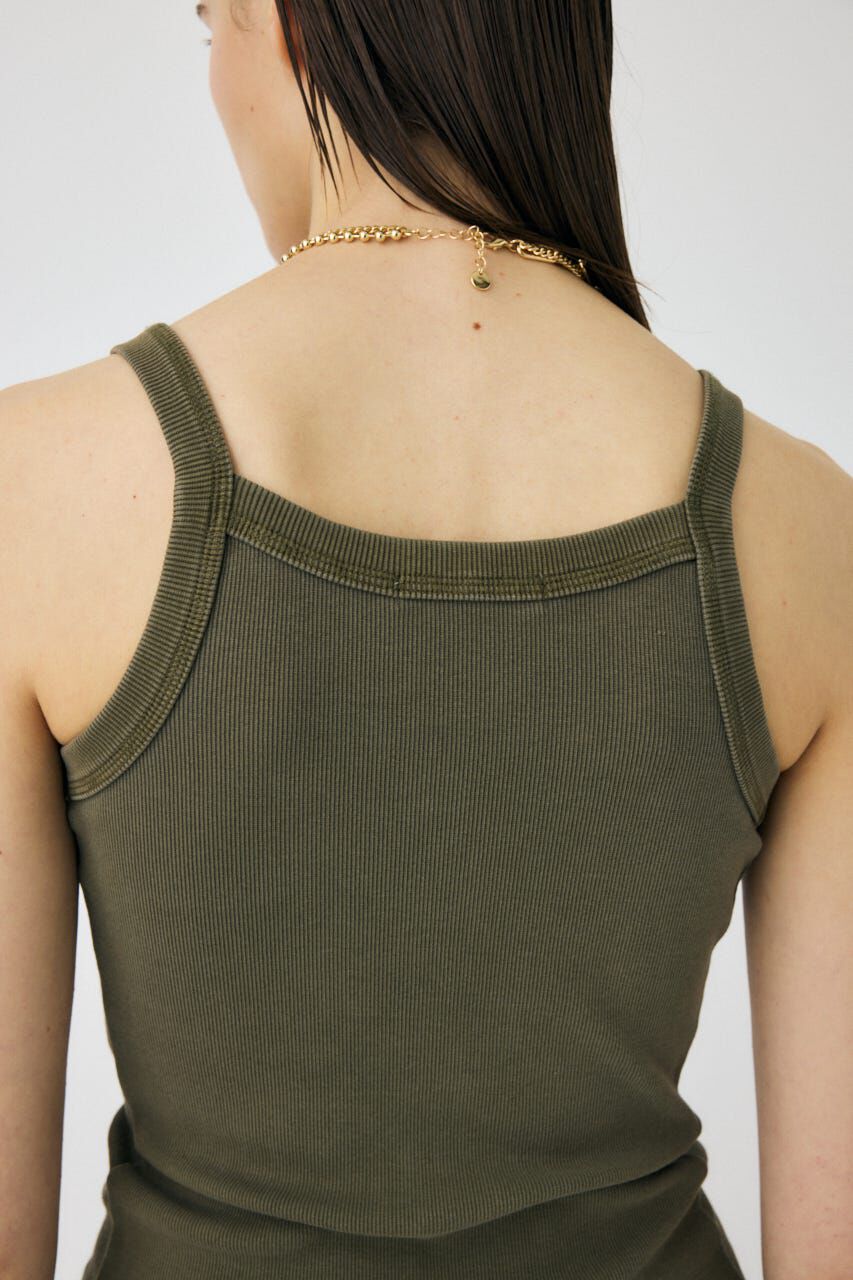 MOUSSY「FADED BELT タンク」|タンクトップ|