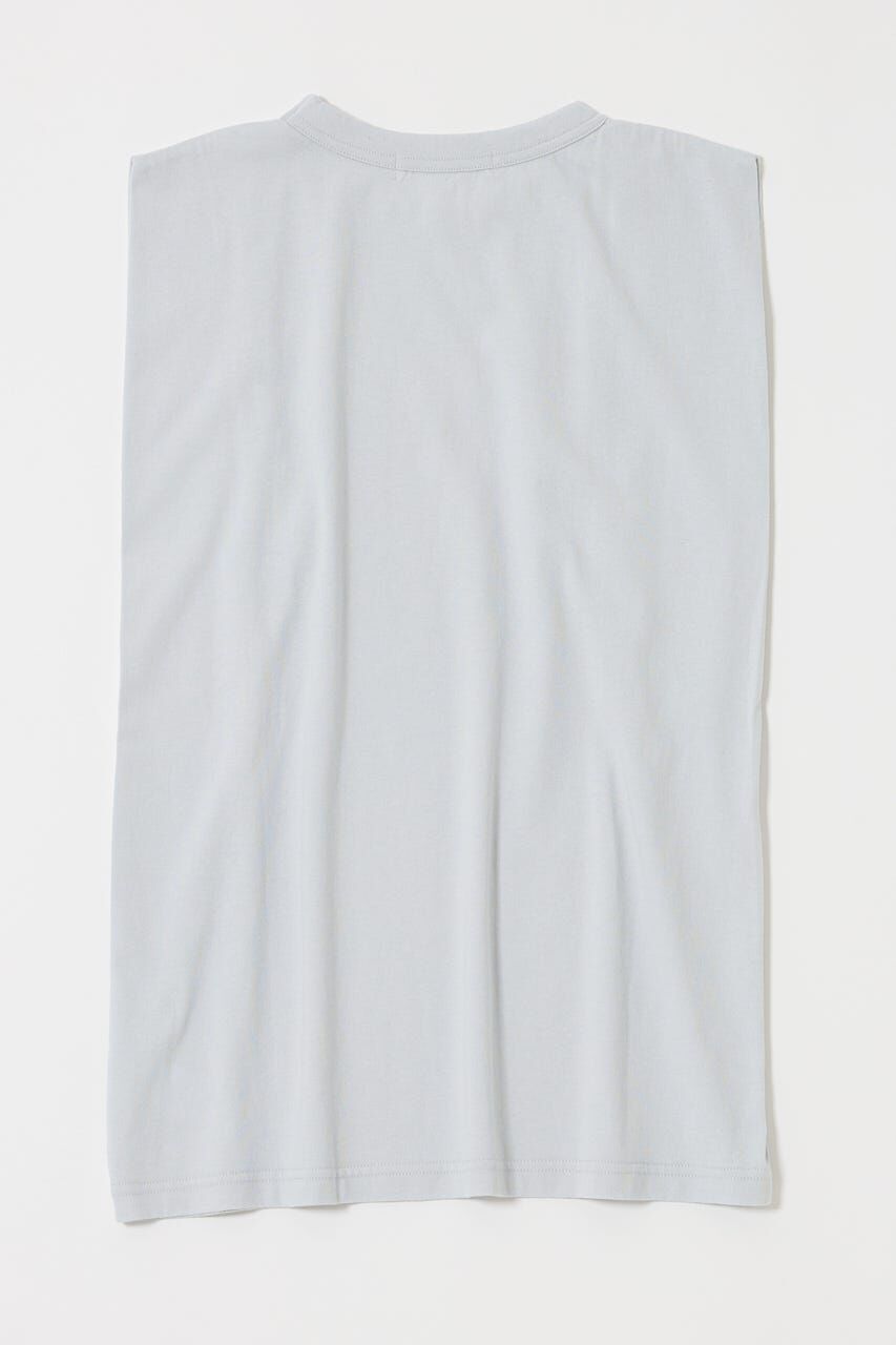 MOUSSY「OVERLAPPING LOGOS ノースリーブ TEE」|タンクトップ|