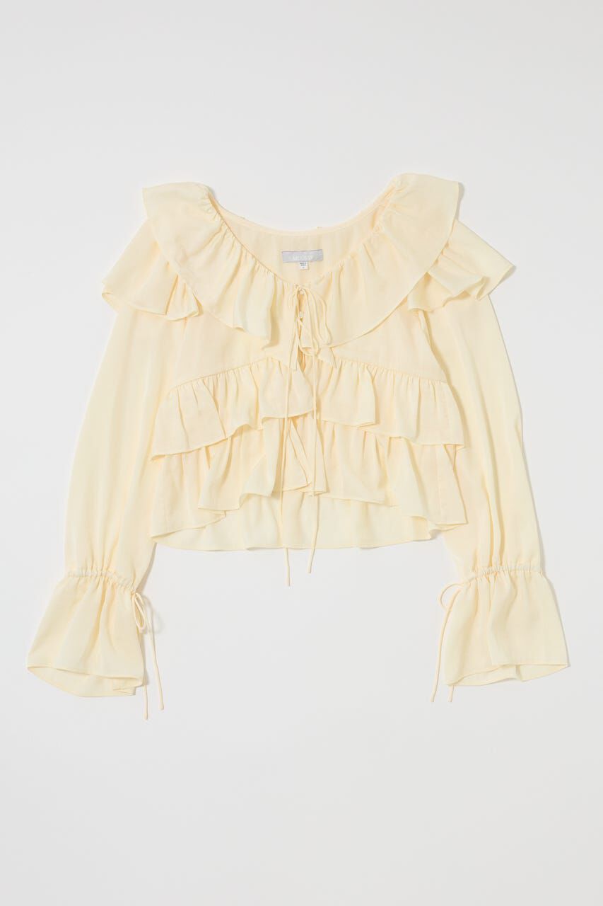 MOUSSY「PETAL ブラウス」|シャツ・ブラウス|