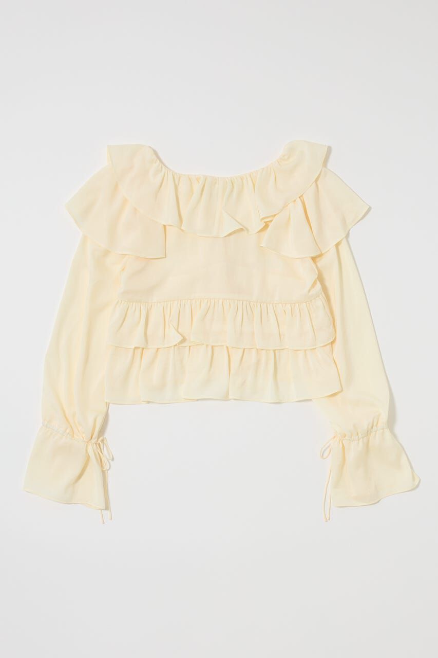 MOUSSY「PETAL ブラウス」|シャツ・ブラウス|