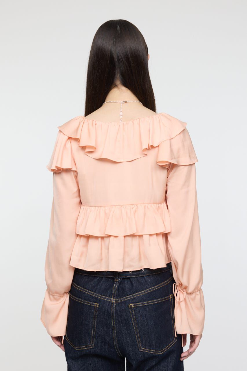 MOUSSY「PETAL ブラウス」|シャツ・ブラウス|