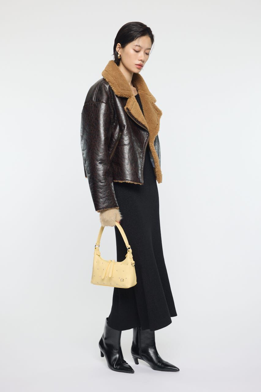 MOUSSY「F/MOUTON B-3」|ブルゾン・スタジャン|