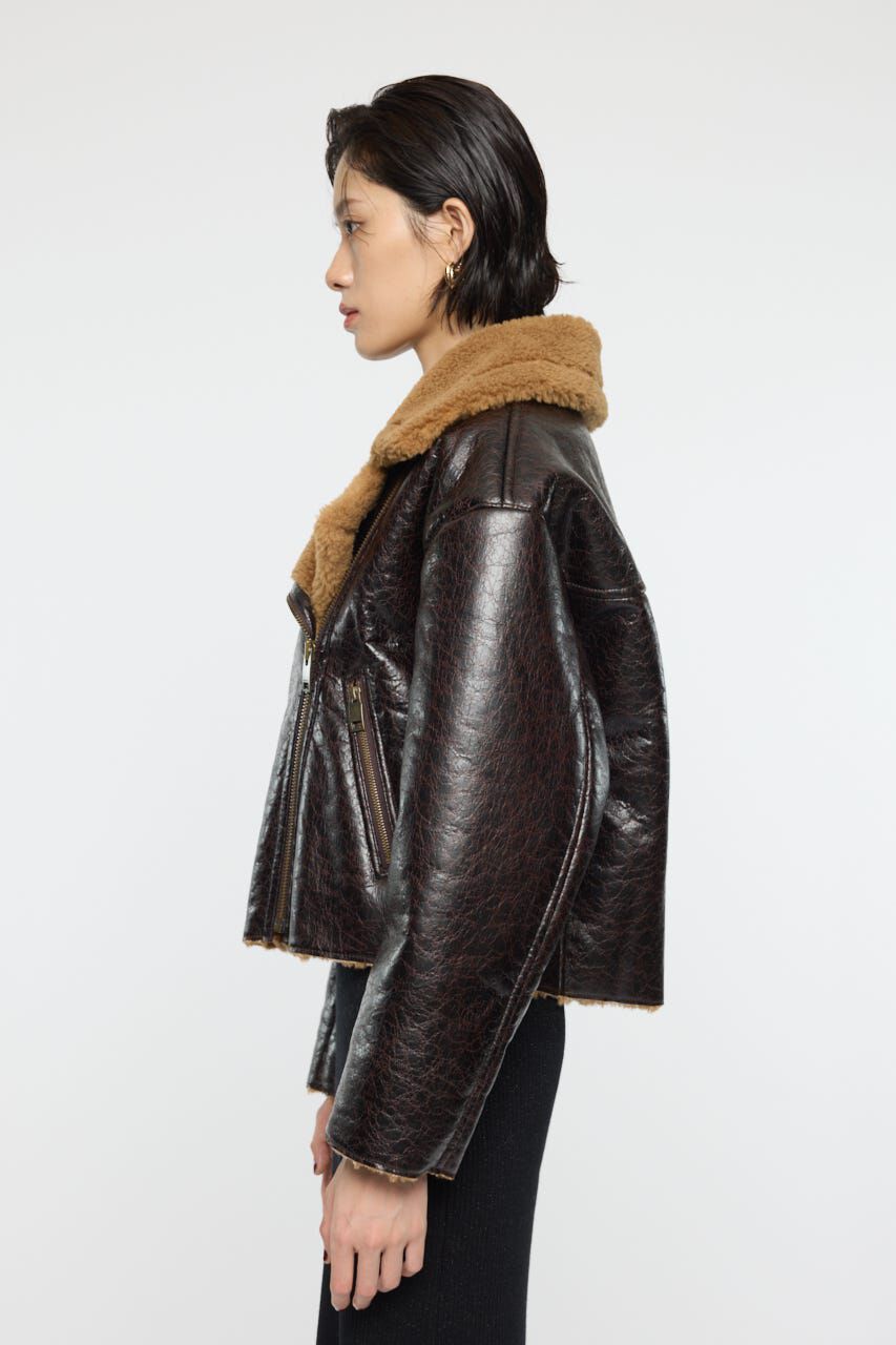 MOUSSY「F/MOUTON B-3」|ブルゾン・スタジャン|