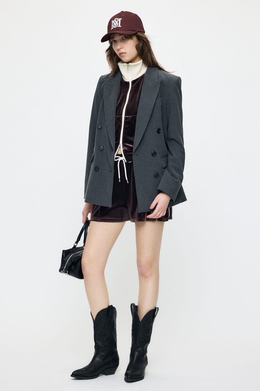 MOUSSY「VELOUR TRACK ジャケット」|その他|