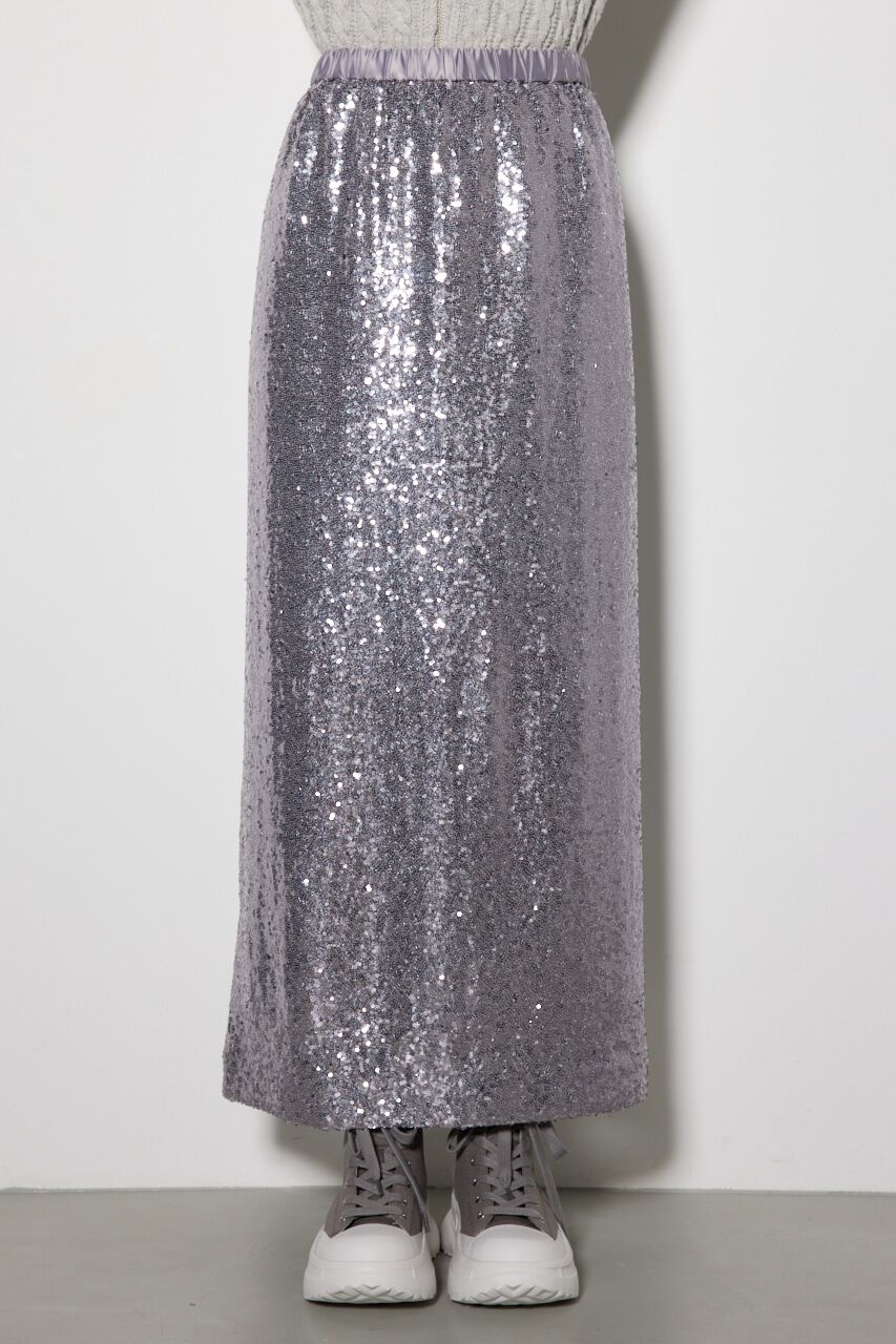 rienda「ジャストウエストスパンIラインスカート」|スカート|