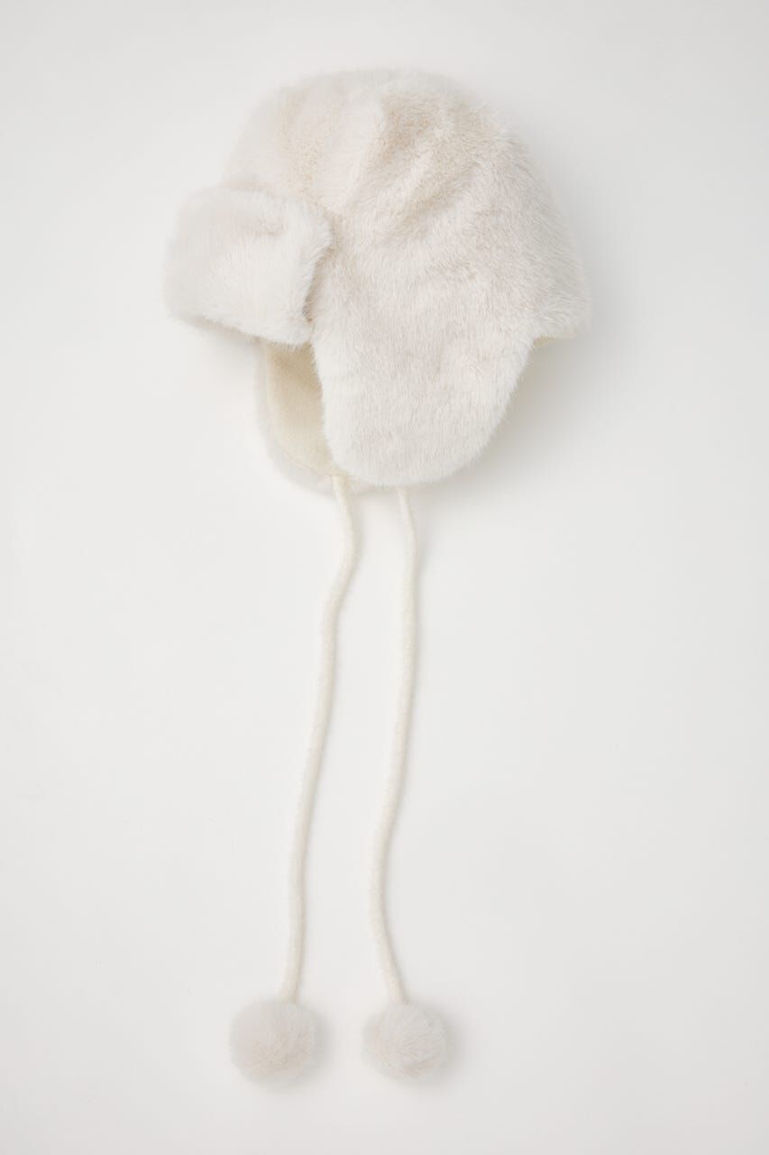 rienda「フェイクファー2WAYパイロット帽子」|その他|