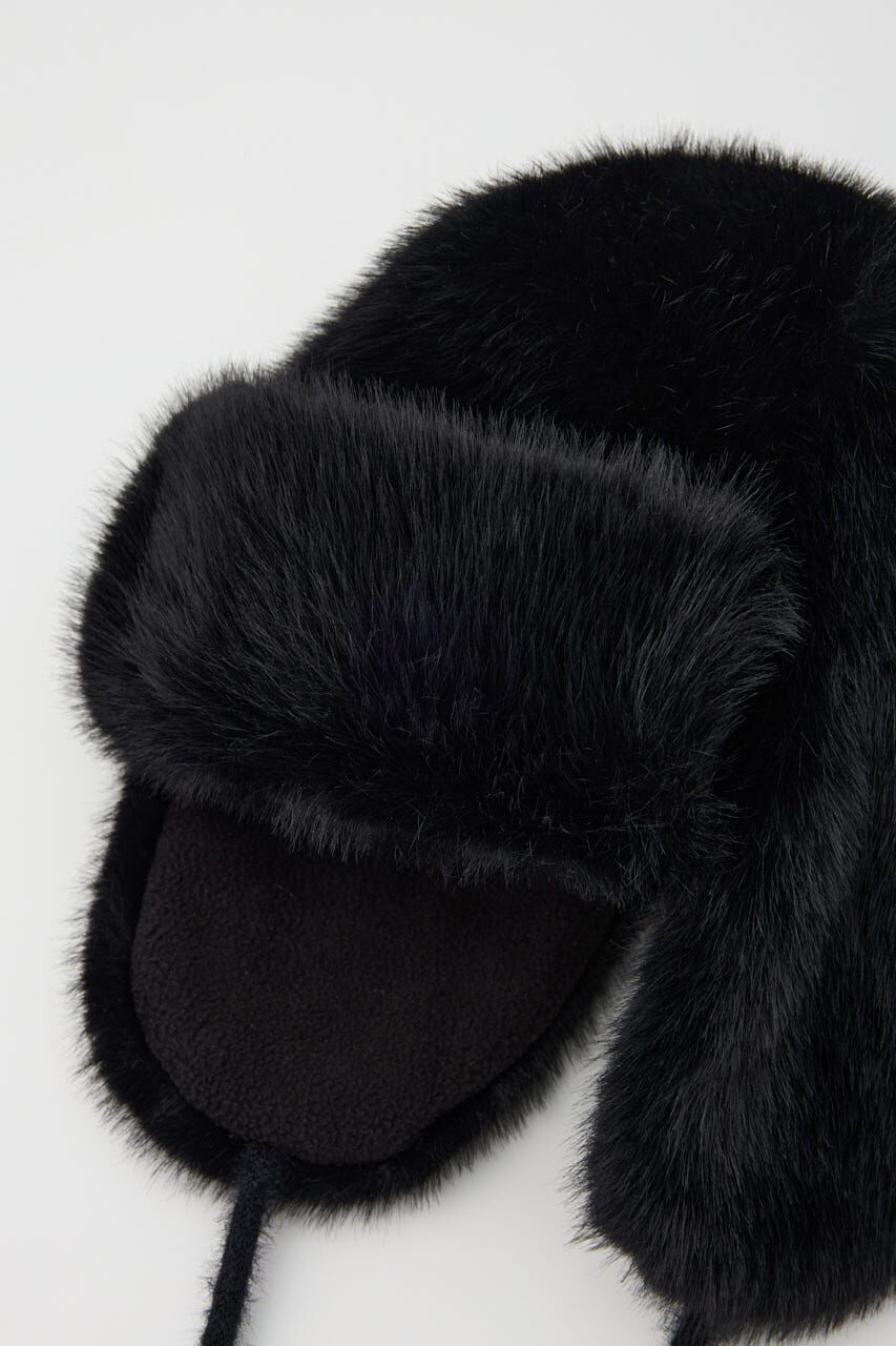 rienda「フェイクファー2WAYパイロット帽子」|その他|