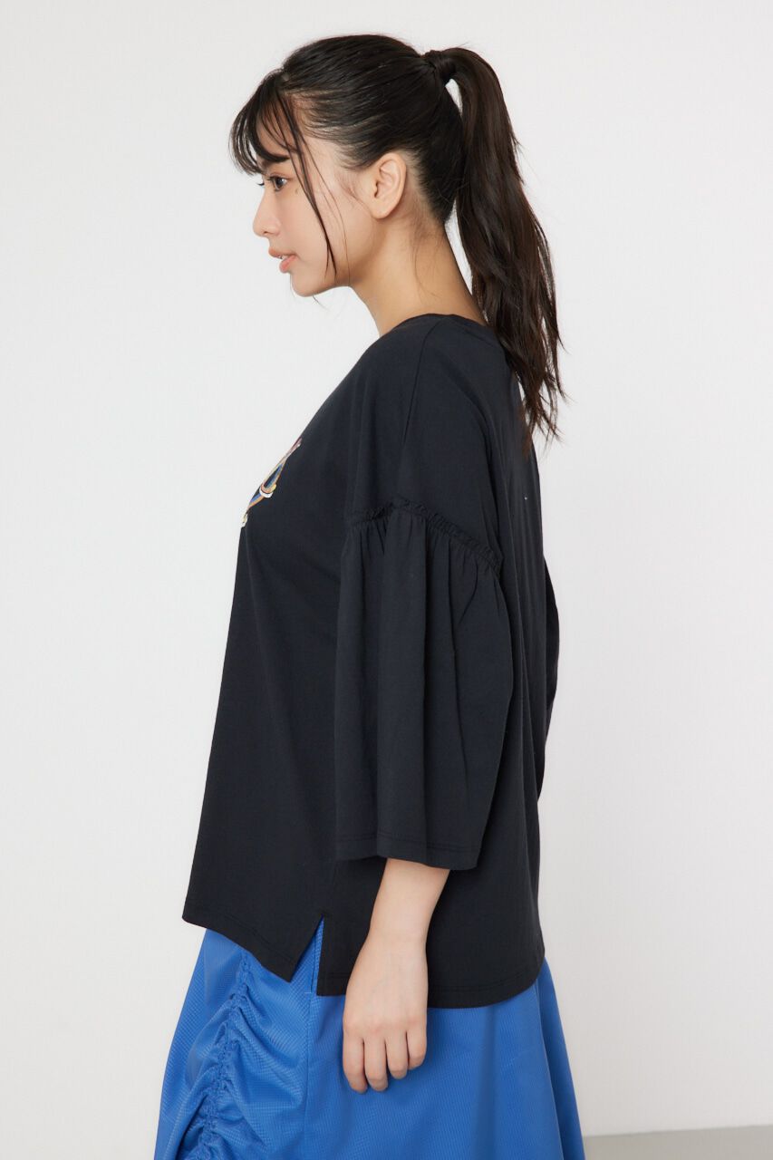 RODEO CROWNS「JP TOUR 袖フリルトップス」|Tシャツ・カットソー|