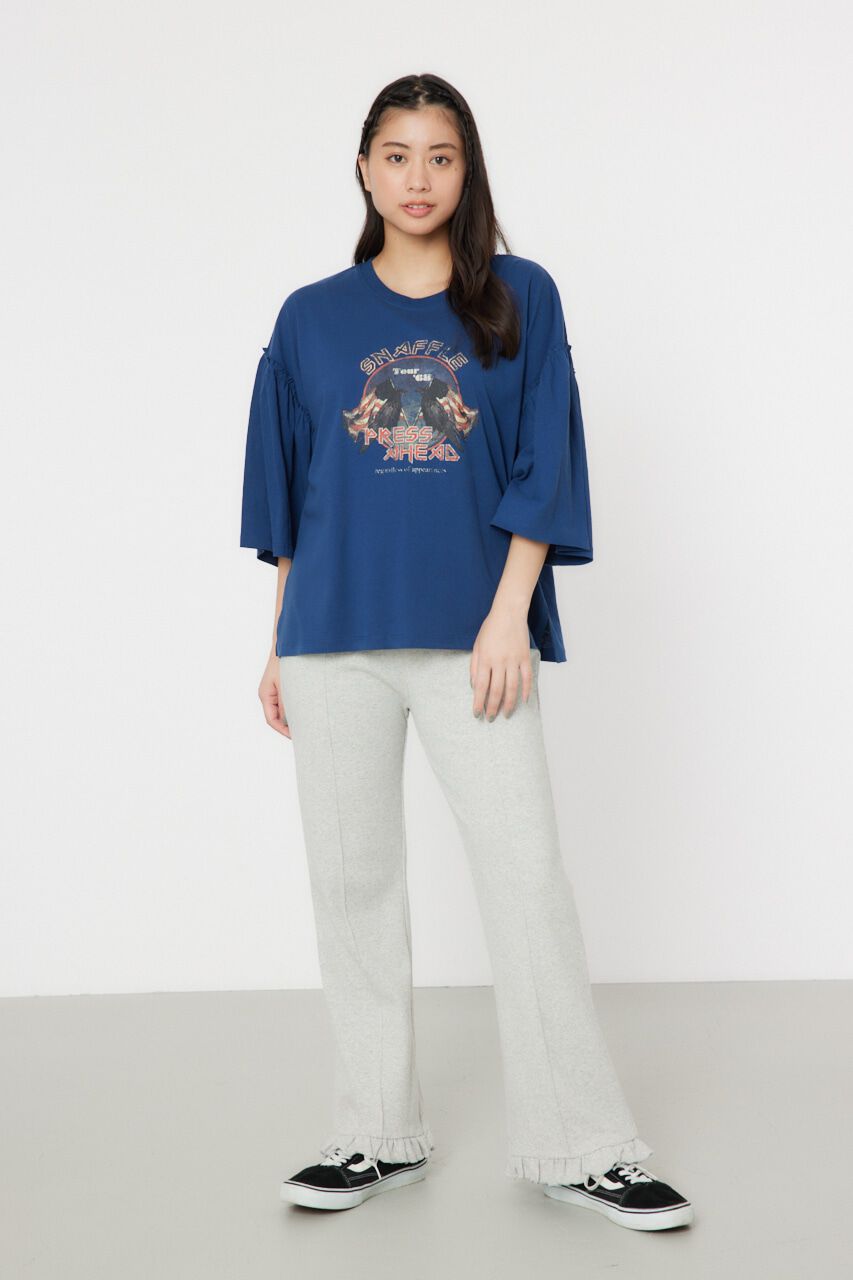 RODEO CROWNS「JP TOUR 袖フリルトップス」|Tシャツ・カットソー|