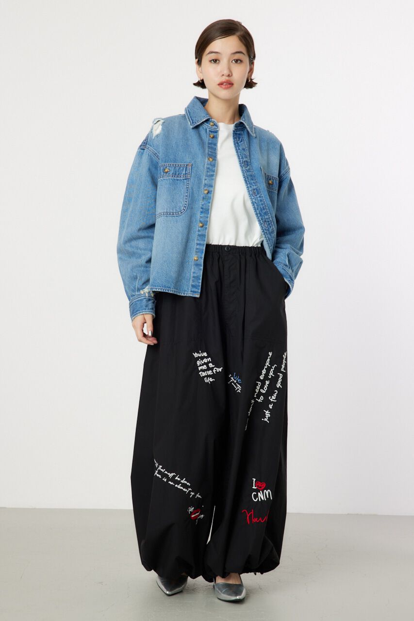 RODEO CROWNS「ダメージデニムシャツ」|シャツ・ブラウス|