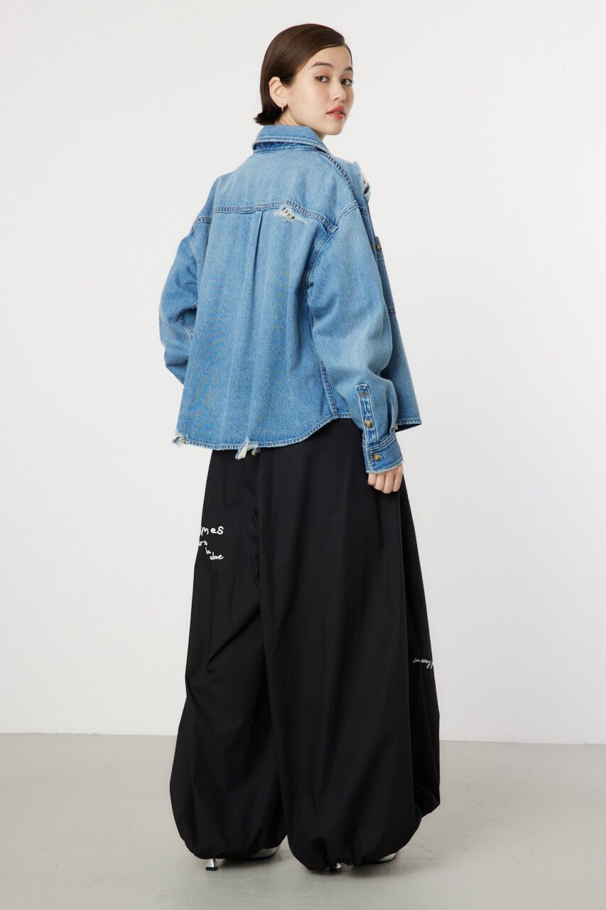 RODEO CROWNS「ダメージデニムシャツ」|シャツ・ブラウス|