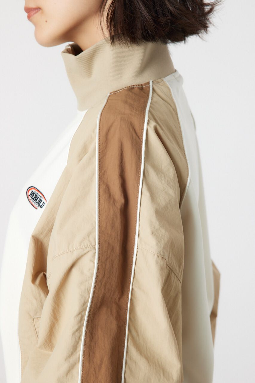 RODEO CROWNS「ナイロン&times;ジャージトラックジャケット」|ブルゾン・スタジャン|