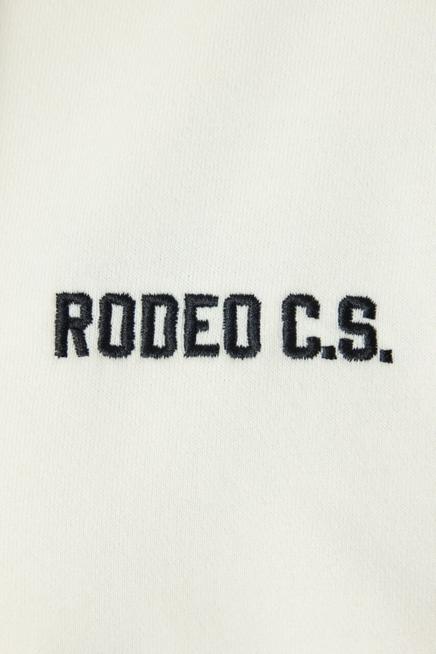 RODEO CROWNS「ナイロンアップリケロゴZIPパーカー」|パーカー|