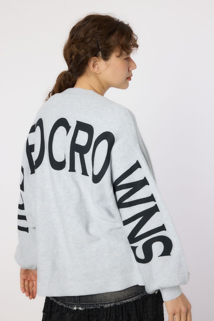 RODEO CROWNS「バックロゴドルマンニットカーディガン」|ニット・セーター|