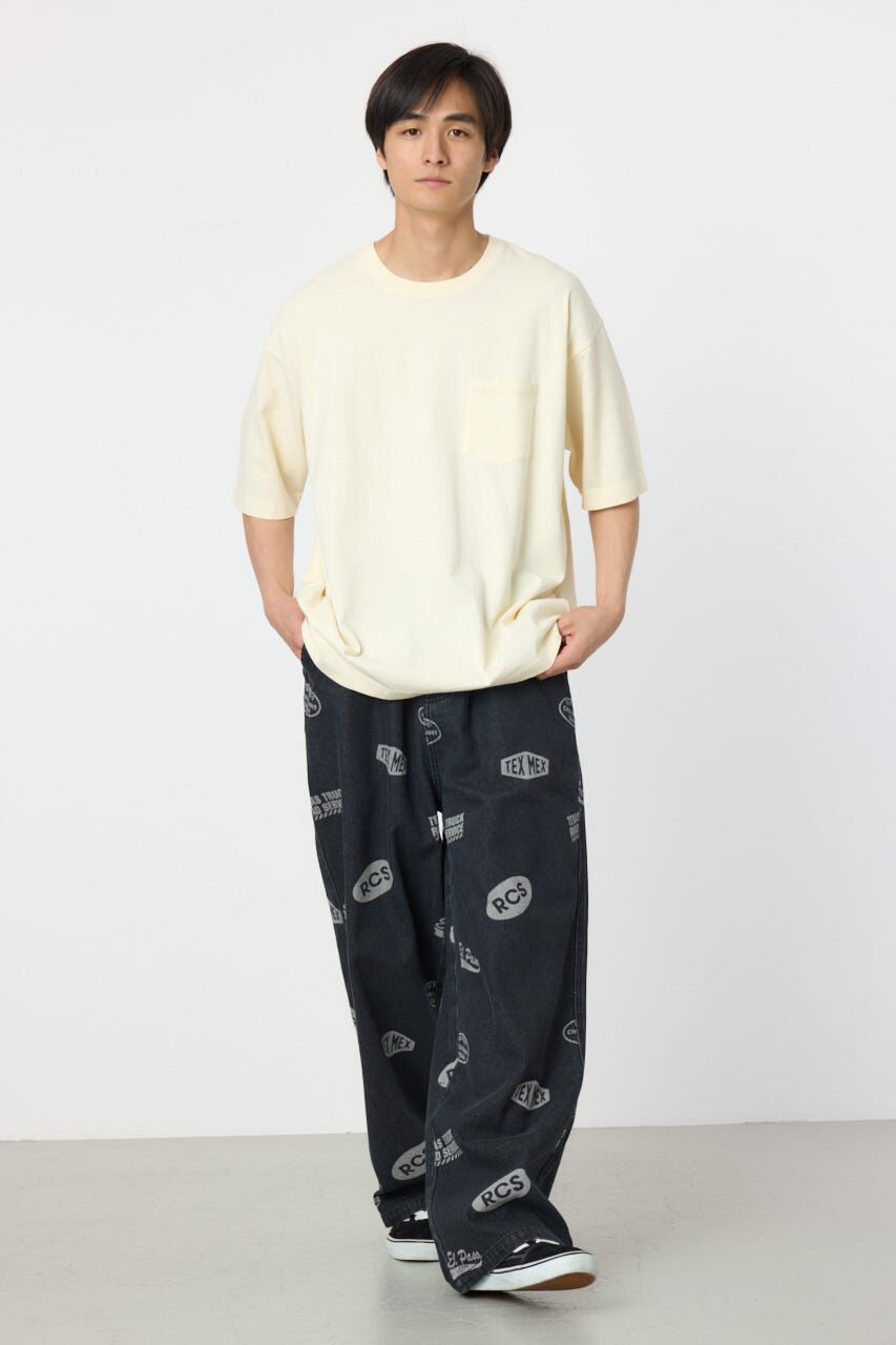 RODEO CROWNS「ピグメント半袖ポケットTシャツ」|Tシャツ・カットソー|