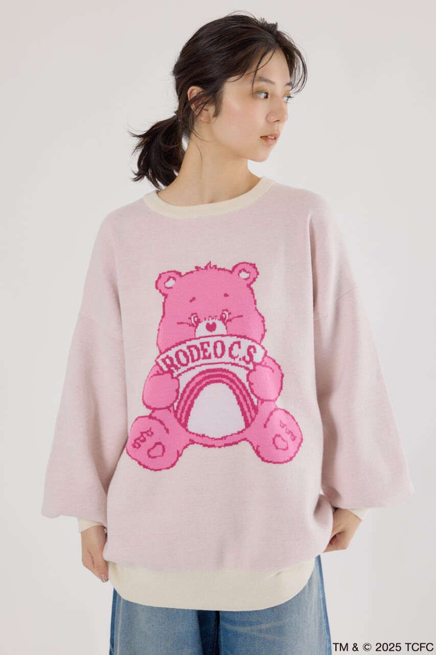 RODEO CROWNS「(Care Bears) カラーニットトップス」|ニット・セーター|O/WHT1