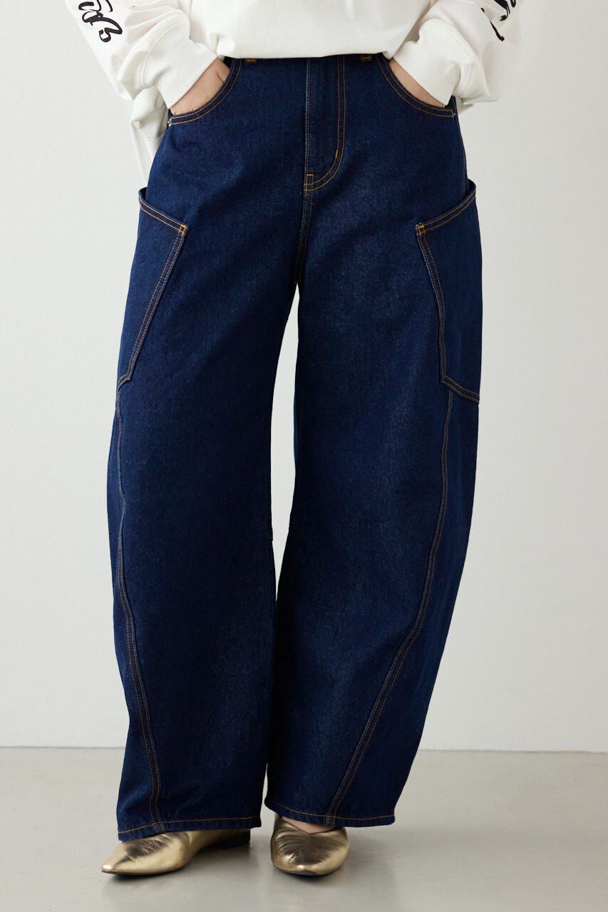 RODEO CROWNS「ビッグポケットバルーンデニム」|デニム|