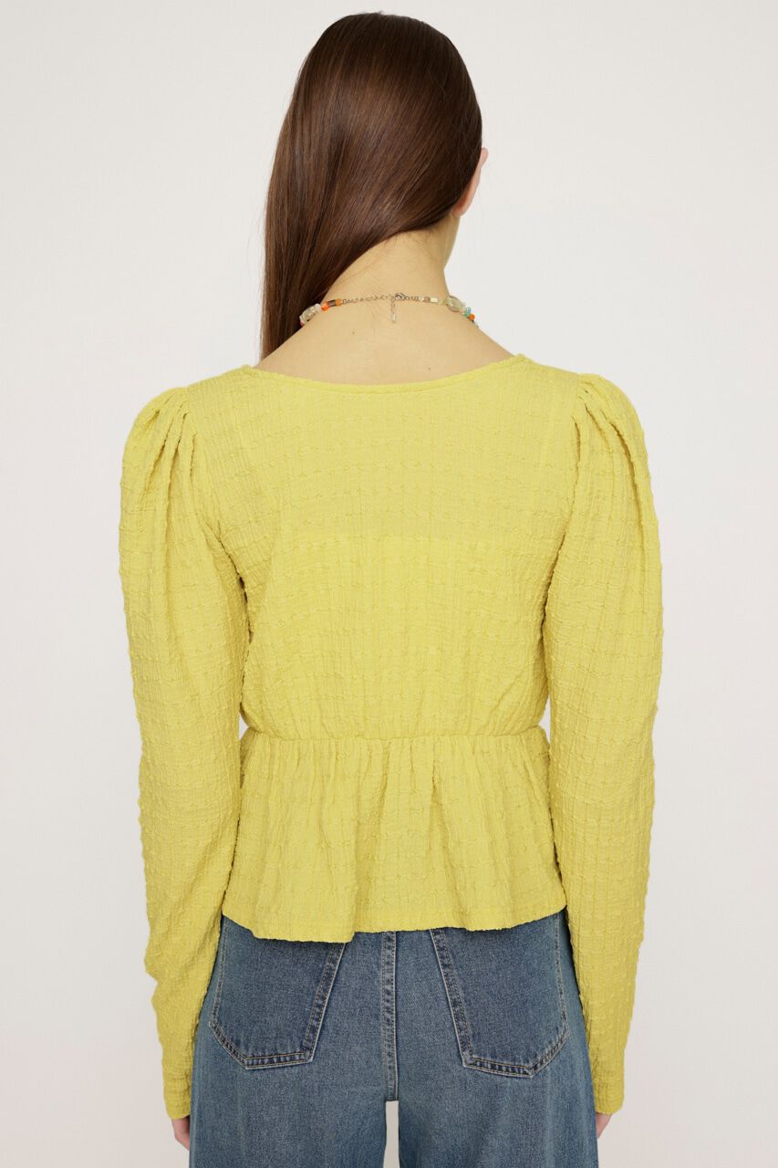 SLY「2WAY SWELLING JQ PUFF トップス」|Tシャツ・カットソー|