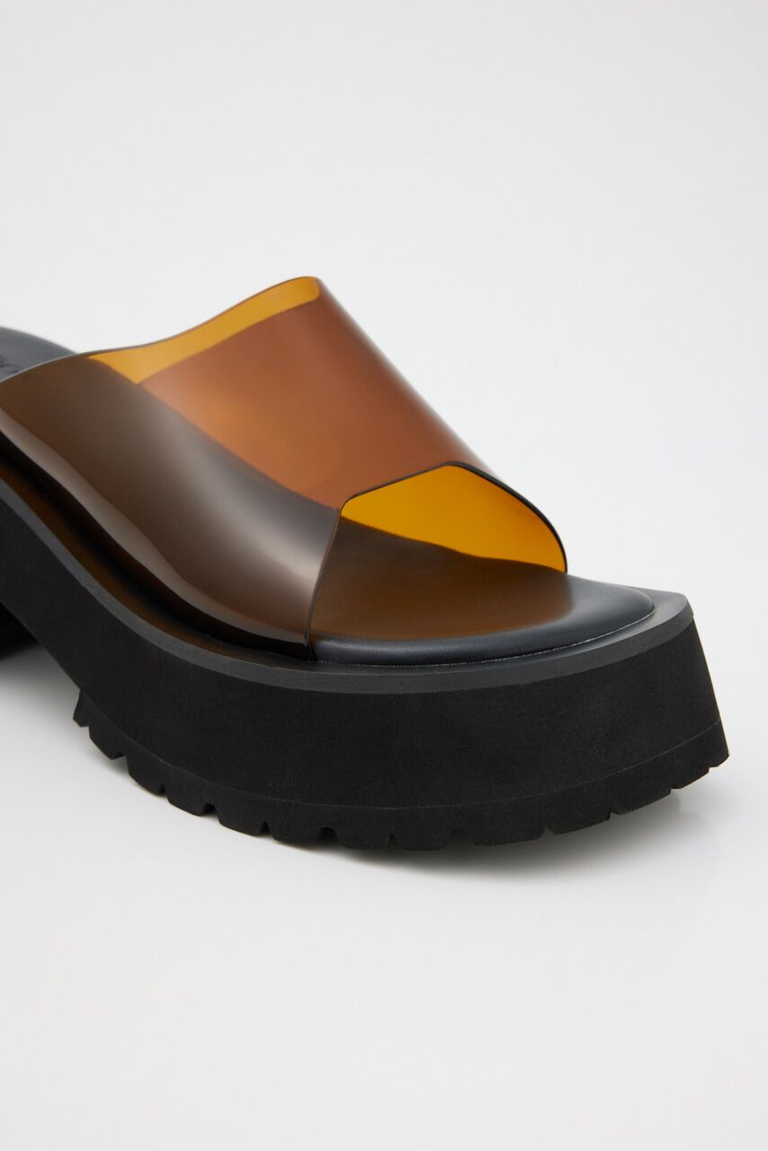 SLY「SQUARE TOE PLAT FORM サンダル」|サンダル|