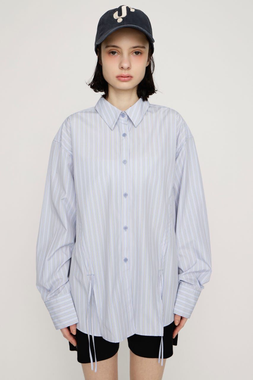 SLY「BUSTIER LAYERED GATHER シャツ」|シャツ・ブラウス|